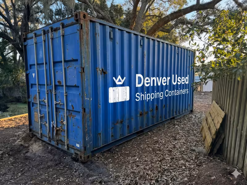 20ft High-Cube As-Is Shipping Container