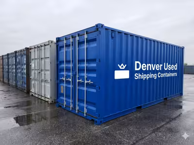 20ft High-Cube One-Trip Shipping Container
