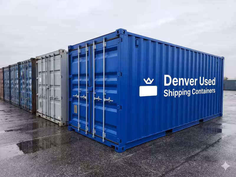 20ft High Cube One-Trip Container