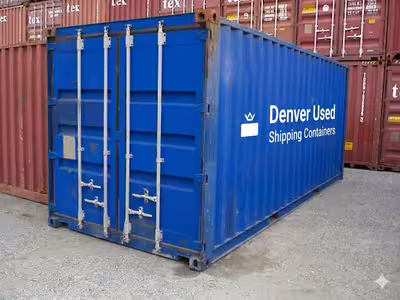 20ft Standard Wind & Water Tight Shipping Container