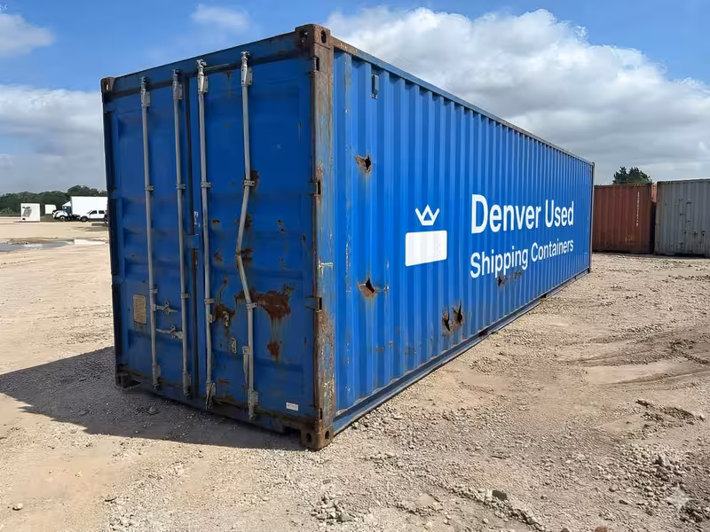 40ft High-Cube As-Is Shipping Container