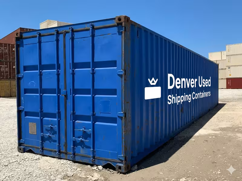 40ft High-Cube Cargo-Worthy Shipping Container